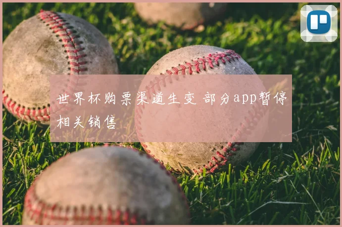 世界杯购票渠道生变 部分app暂停相关销售